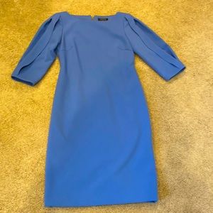 Beautiful light blue Tahari Dress, size 2P